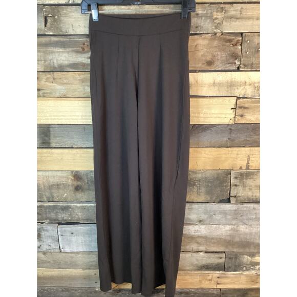 H&M Maternity Wide Leg Pants Brown Size XS - Picture 4 of 5
